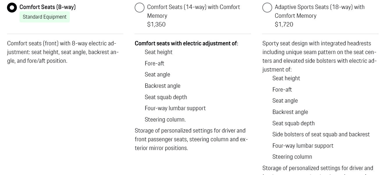 Macan EV Any essential specs to order? Screenshot 2024-08-01 123428