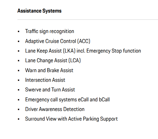 Electric Macan EV Any essential specs to order? Screenshot 2024-08-08 at 11.35.14 AM