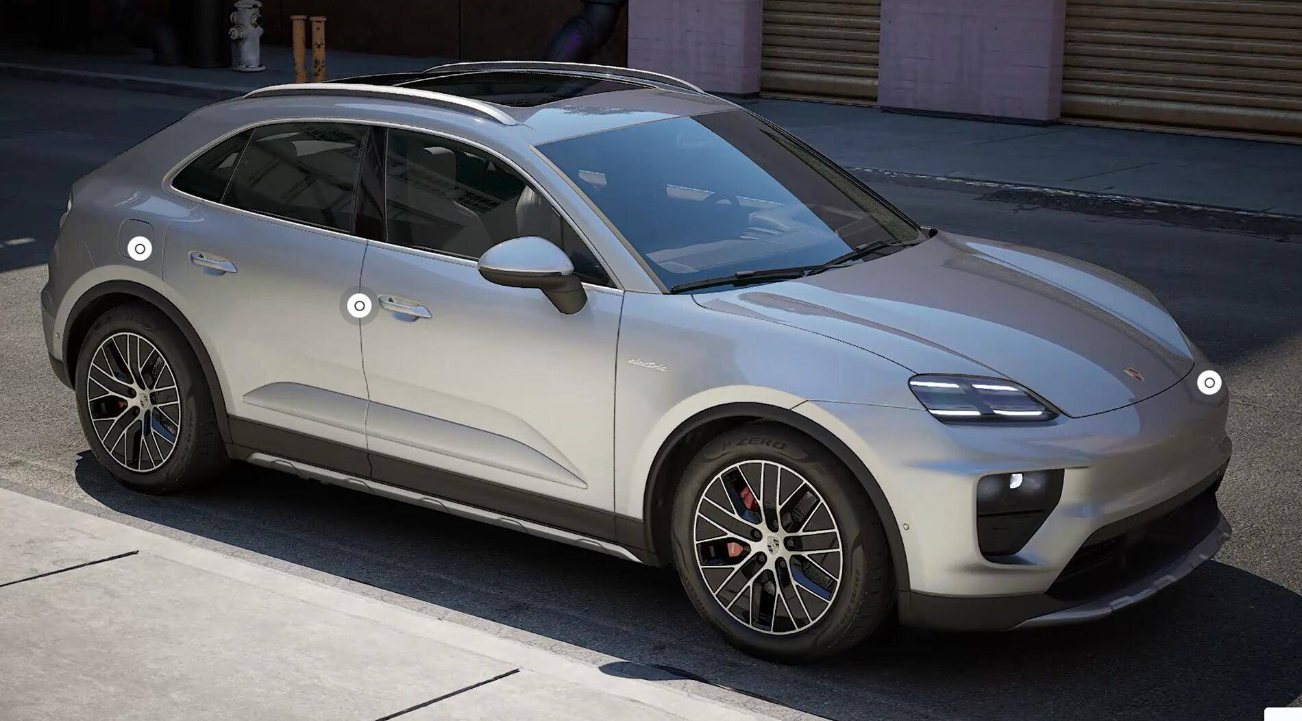 Macan EV DOLOMITE SILVER METALLIC Macan EV Photos Thread Screenshot 2024-09-06 164057