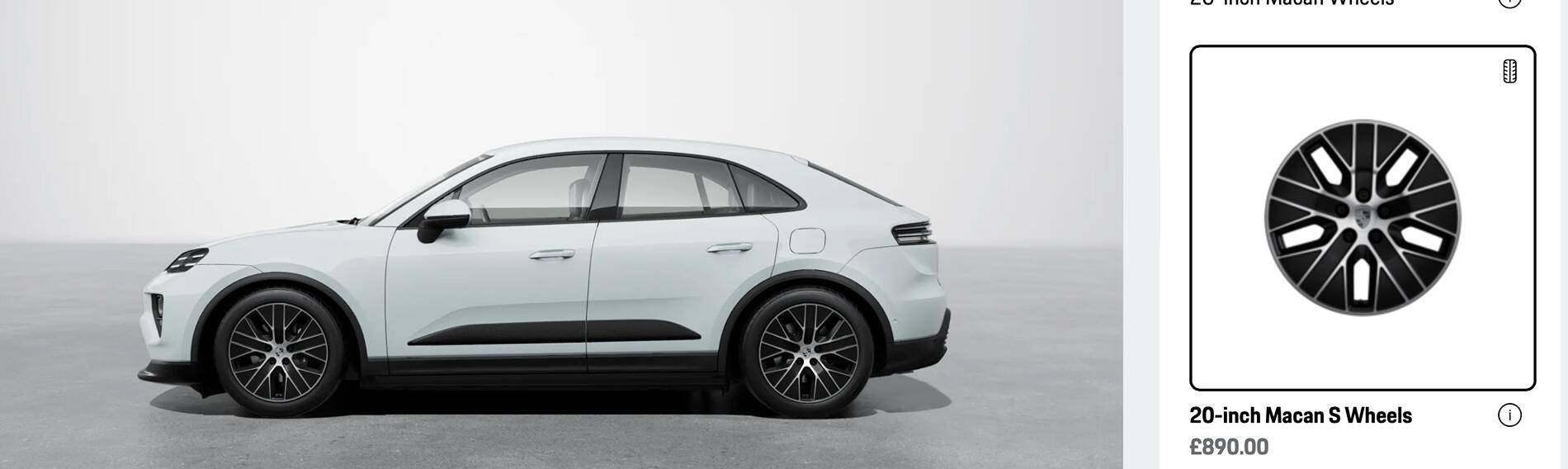 Electric Macan EV Picture of Macan EV with 20" inch Macan S alloy wheels, CANT FIND! Screenshot 2024-09-11 at 20.01.47