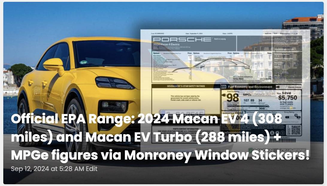 Macan EV Contacted by Porsche to configure my Macan EV Jan. 30 Screenshot 2024-09-12 at 5.48.54 AM