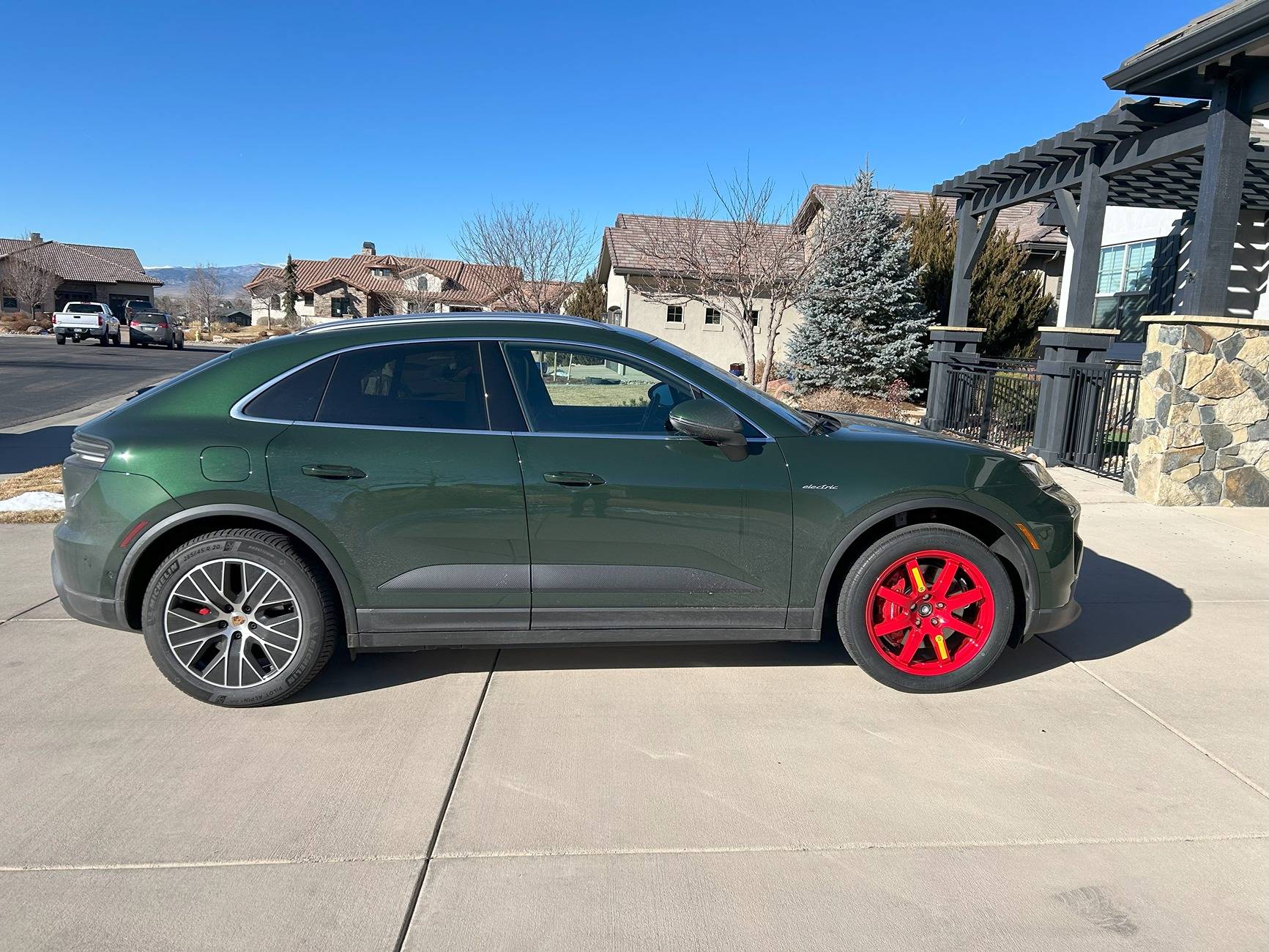 Electric Macan EV Spare Tire found! Spare Tire 1