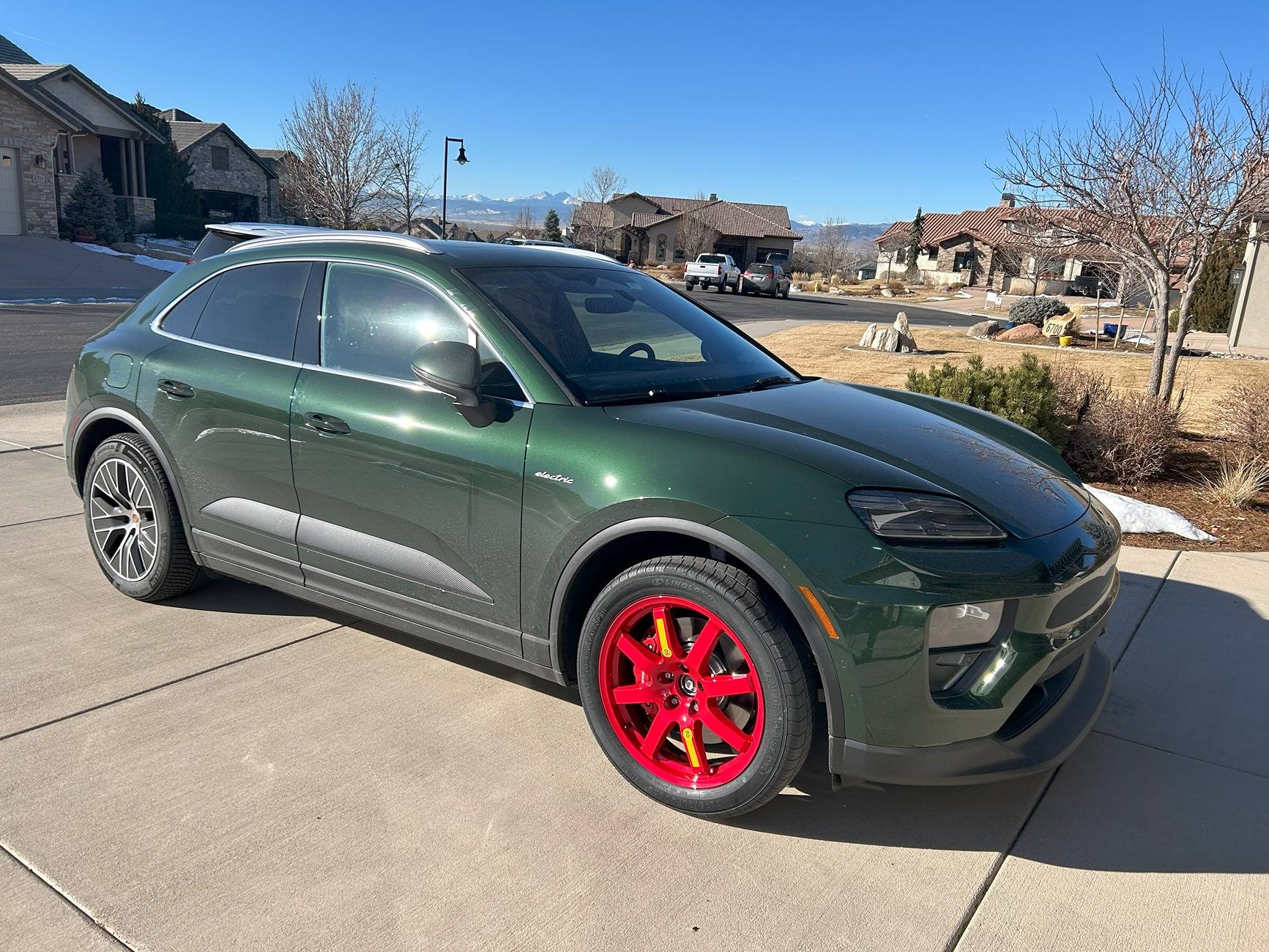 Electric Macan EV Spare Tire found! Spare Tire 2