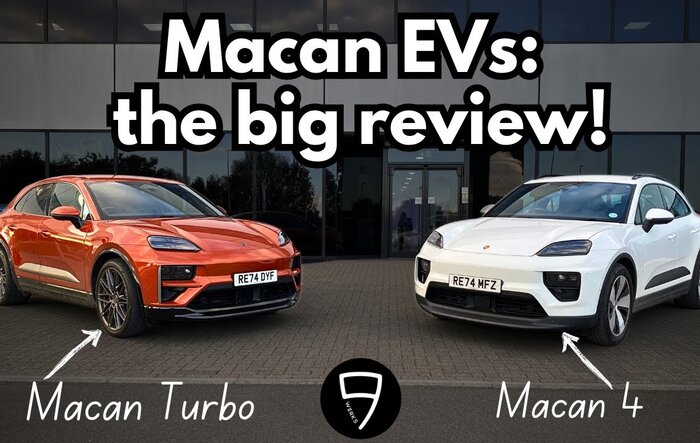 Detailed comparison driving review Macan 4 vs Turbo