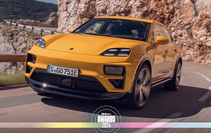 Macan EV wins Performance SUV of the Year in 2024 Top Gear Awards